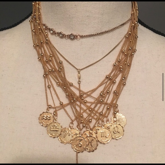 Zodiac sign coin pendant necklace - Picture 5 of 12